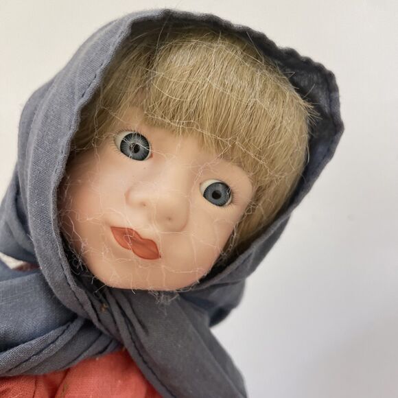 Ashton Drake Galleries Holy Family Nativity Set Porcelain Figurine Dolls Shepard - Picture 9 of 12